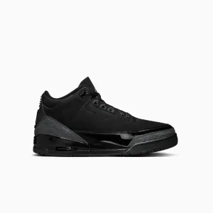 Men's Air Jordan 3 Retro "Black Cat" Sneakers For Fallen Arches