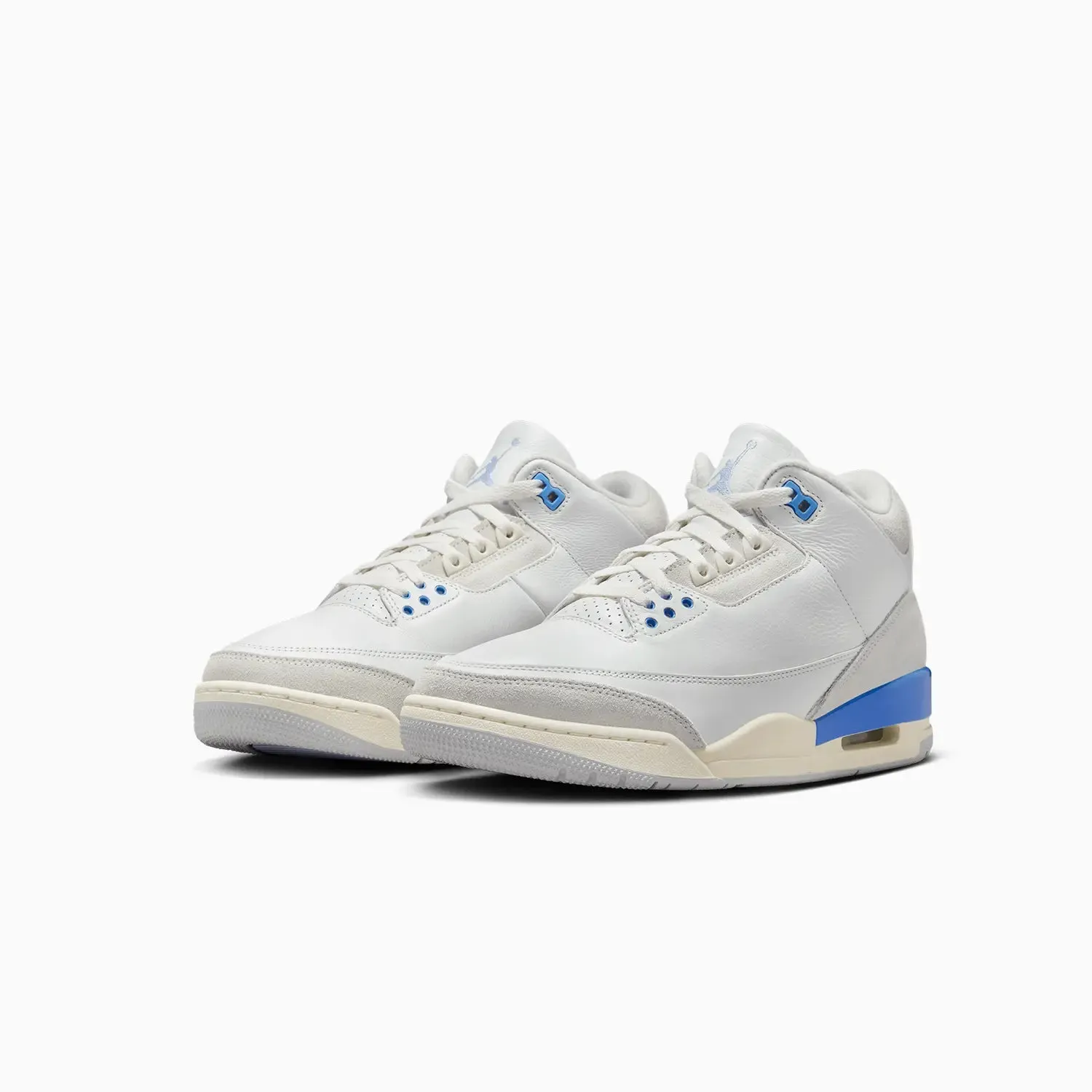 Men's Air Jordan 3 Retro "Lucky Shorts" White Glitter Sneakers