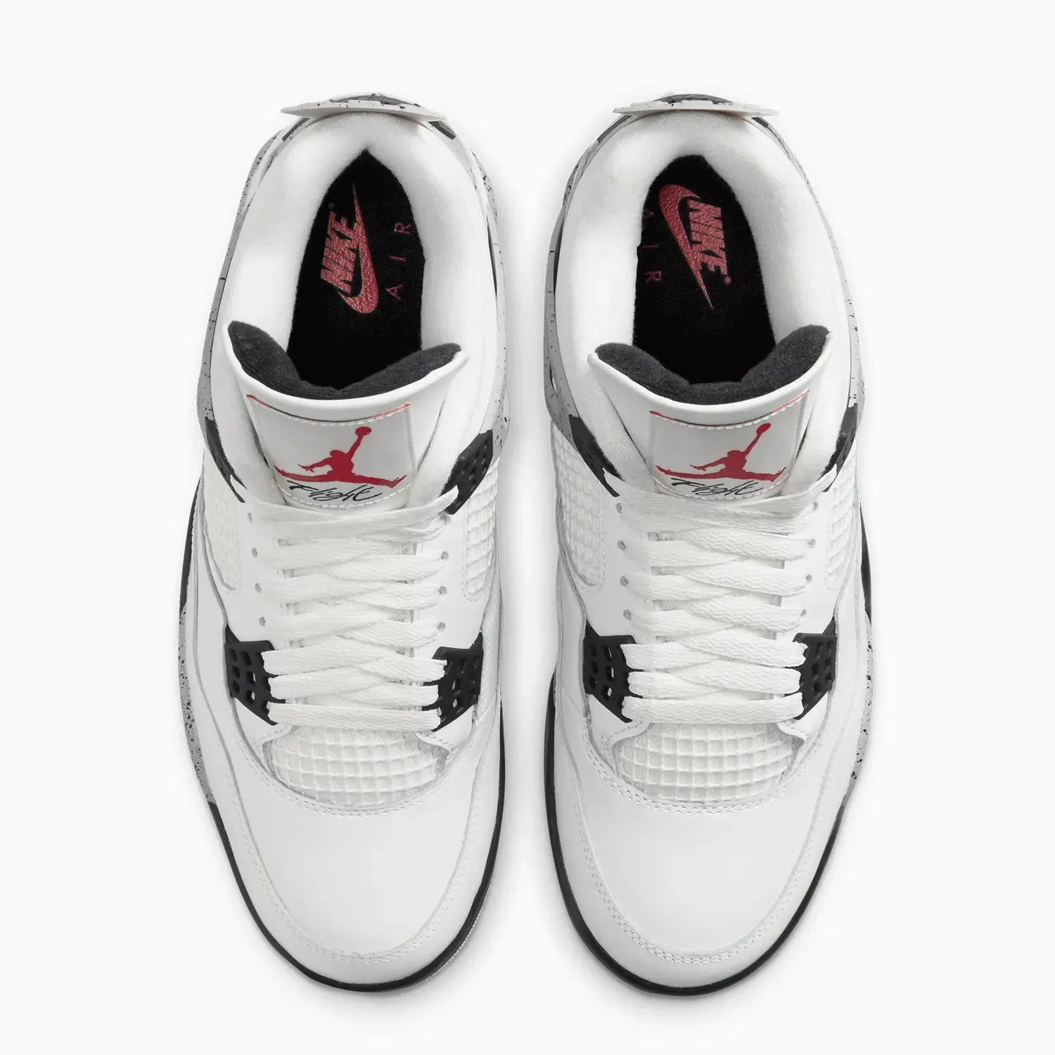 Heels Sneakers Shoes Men's Air Jordan 4 Retro OG "White Cement"