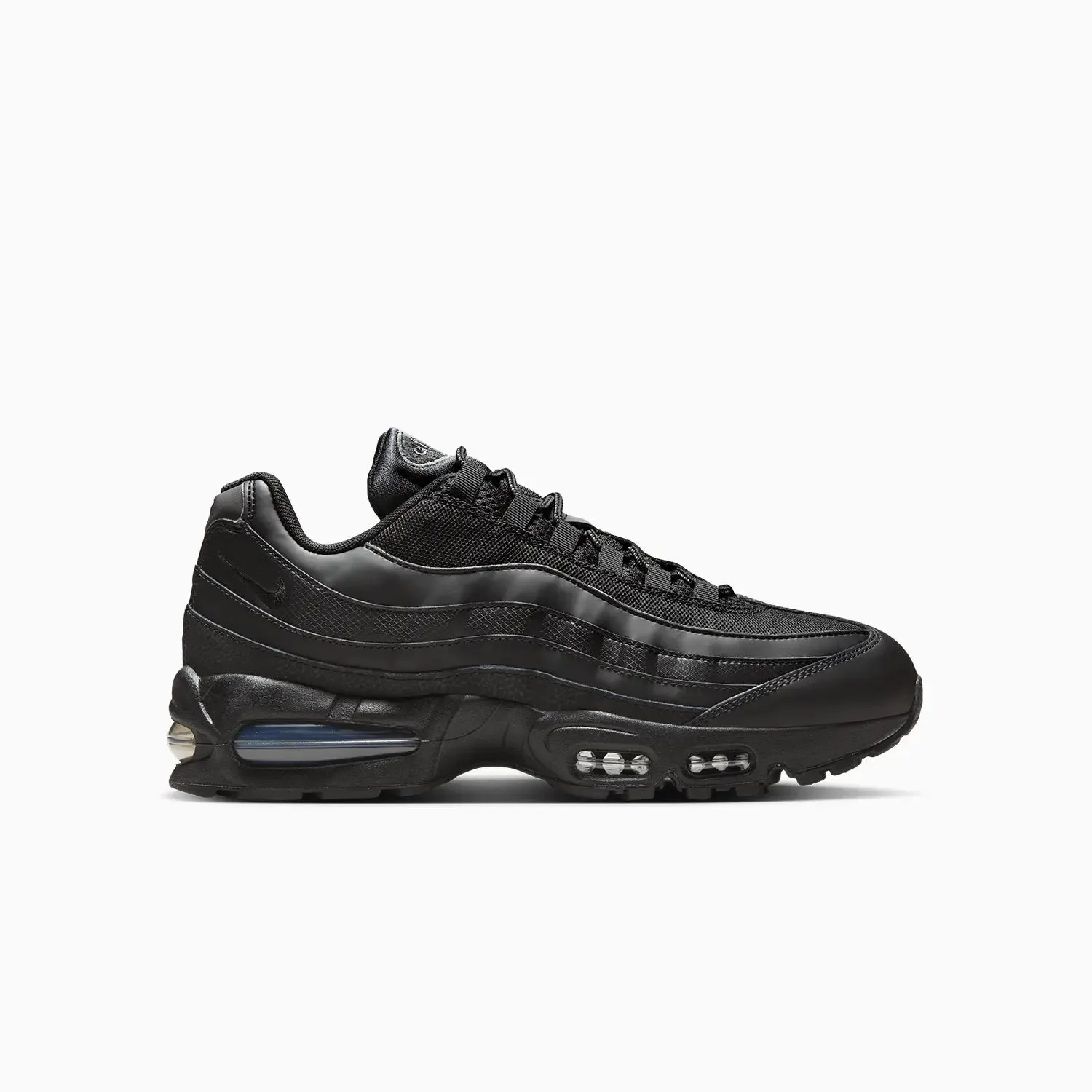 Men's Air Max 95 OG Big Bubble "Triple Black" Uga Nike Shoes