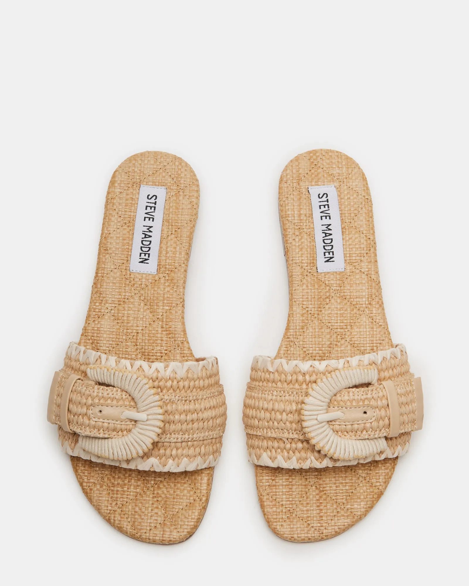 MERLA NATURAL RAFFIA Trend Sandals