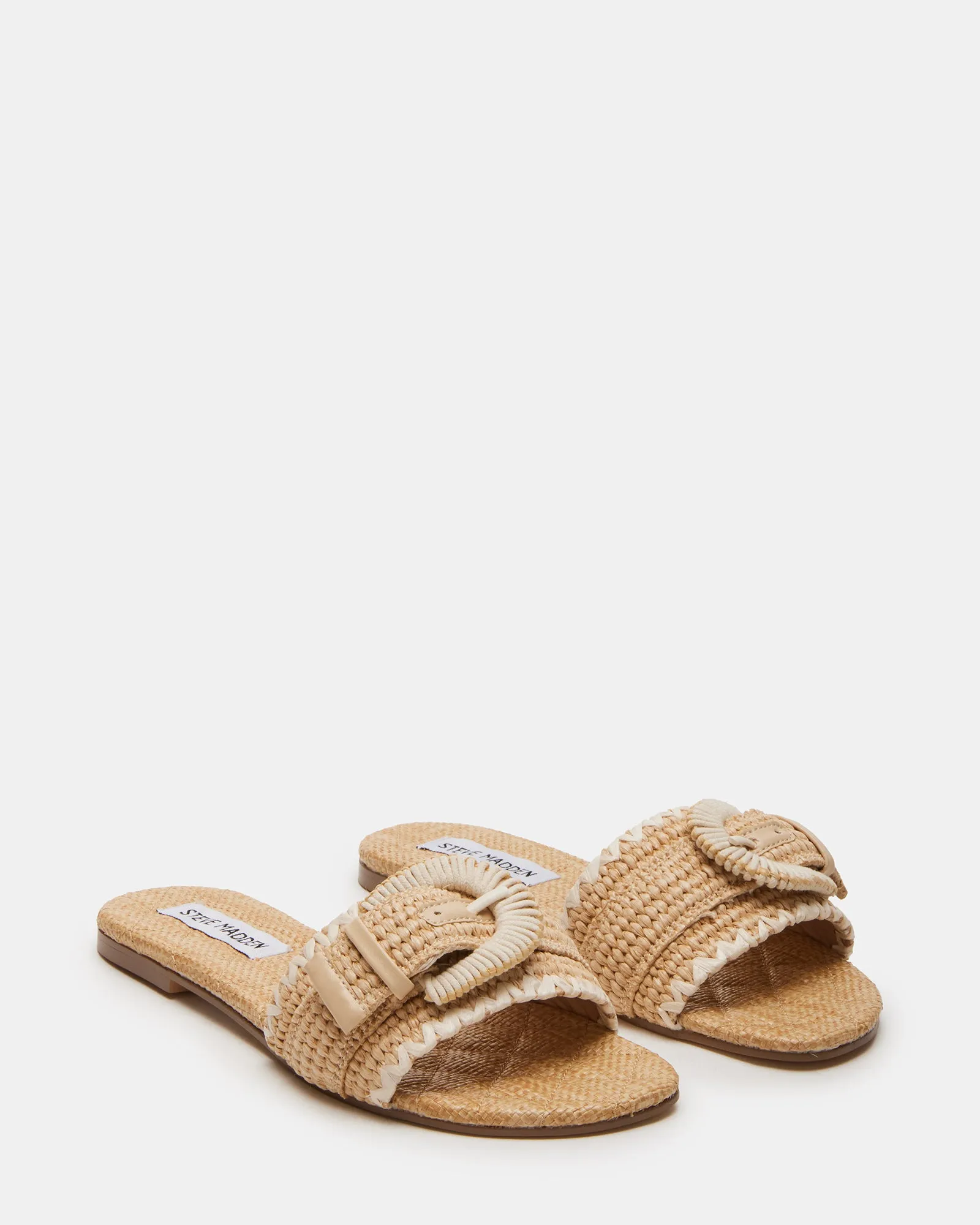 MERLA NATURAL RAFFIA Sandals Church Jobs