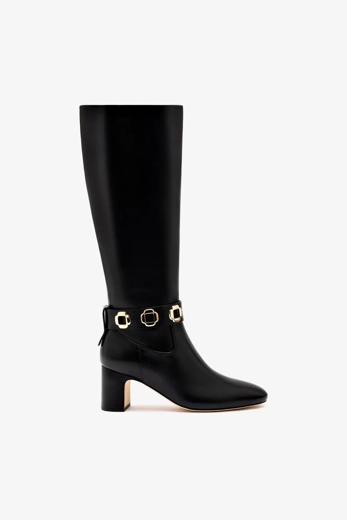 Best Waterproof Hiking Boots Milan Block Boot In Black Leather