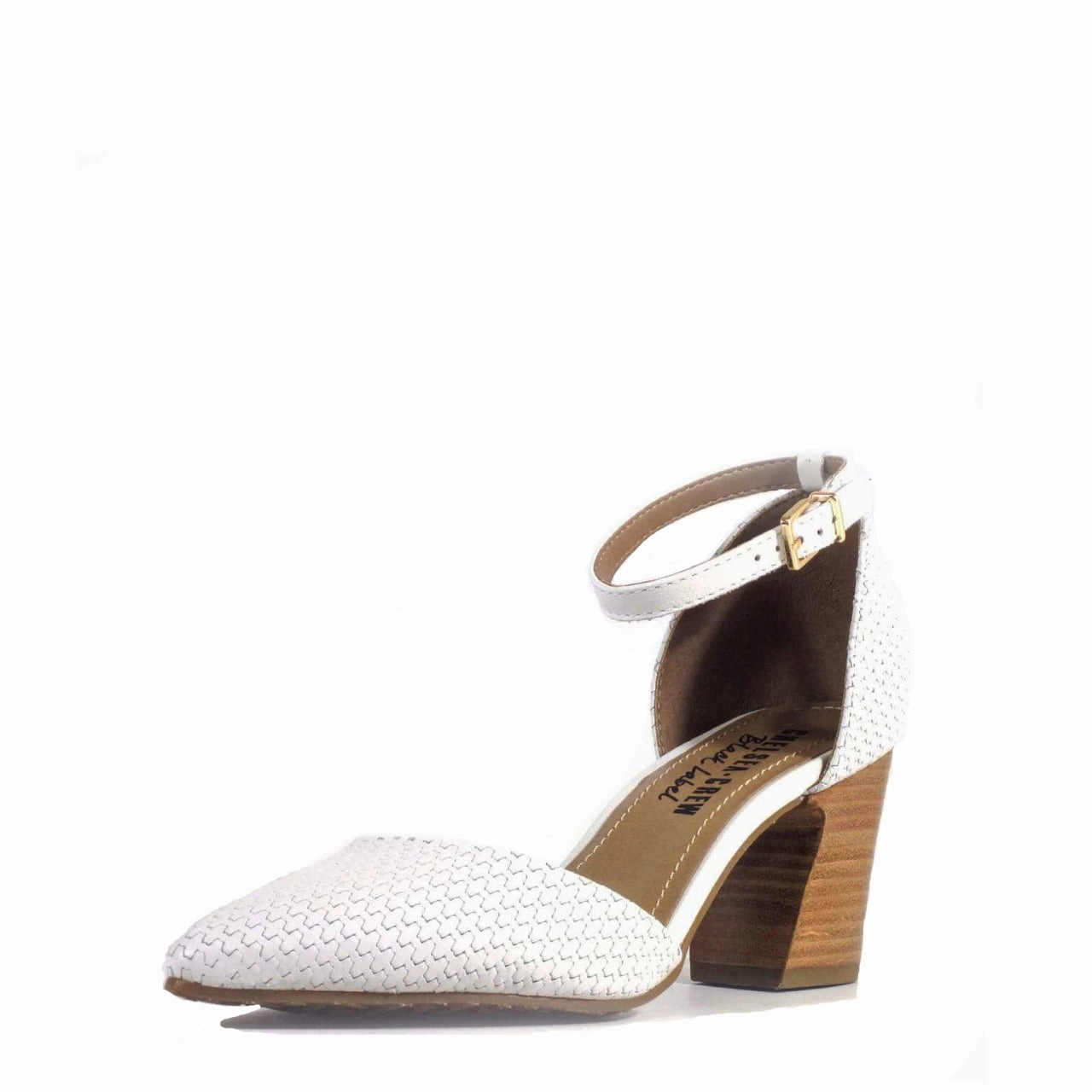 Miracle Woven Block Heeks Knee High Socks