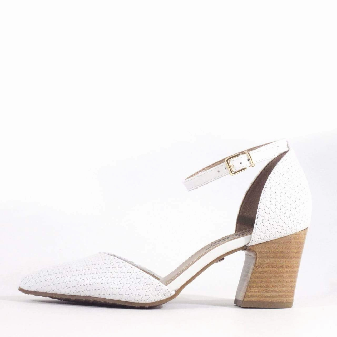 Miracle Woven Block Heeks High Heels Galleries