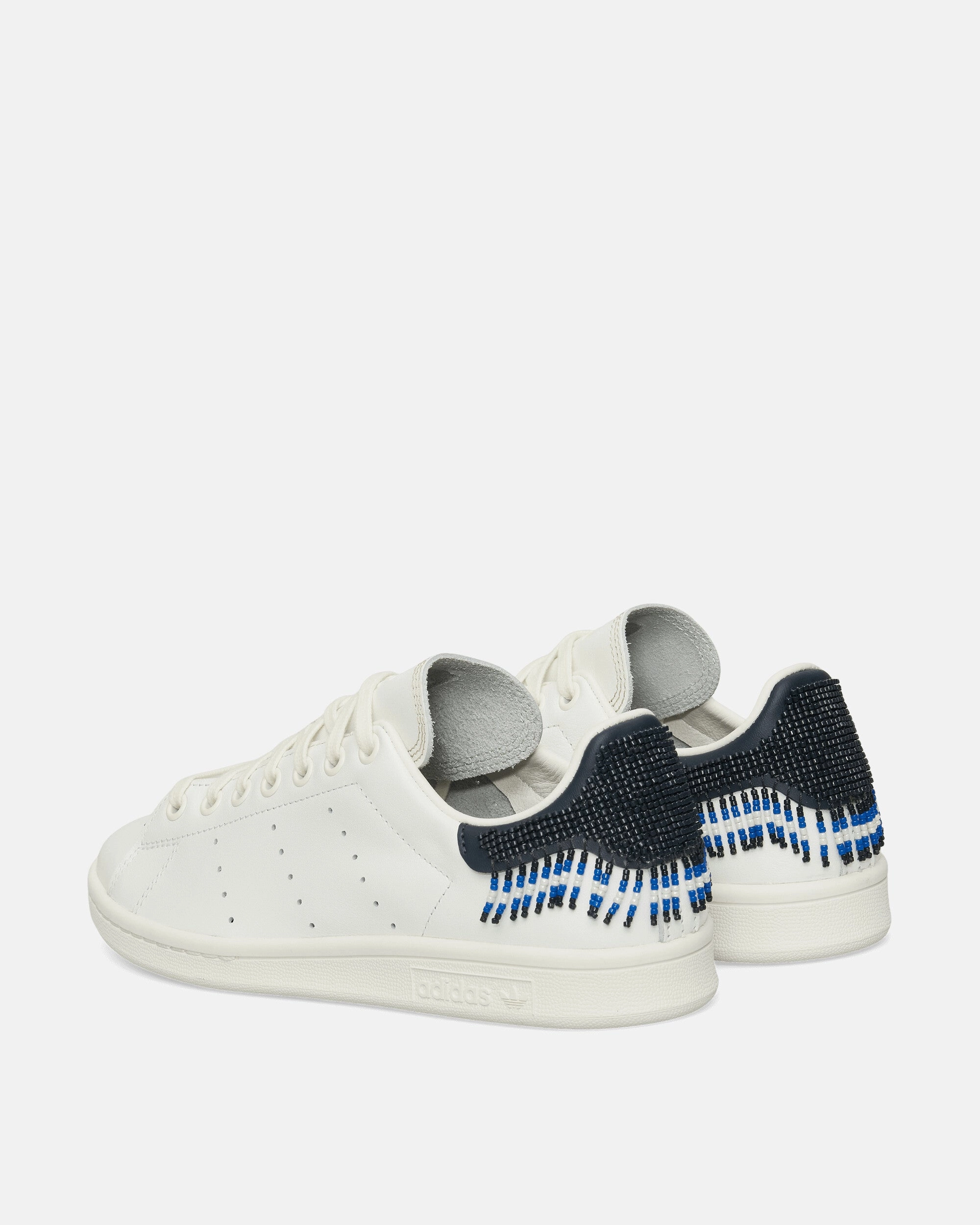 CLOT by Edison Chen Stan Smith Sneakers Core White / Night Navy Adidas Stripes Shoes
