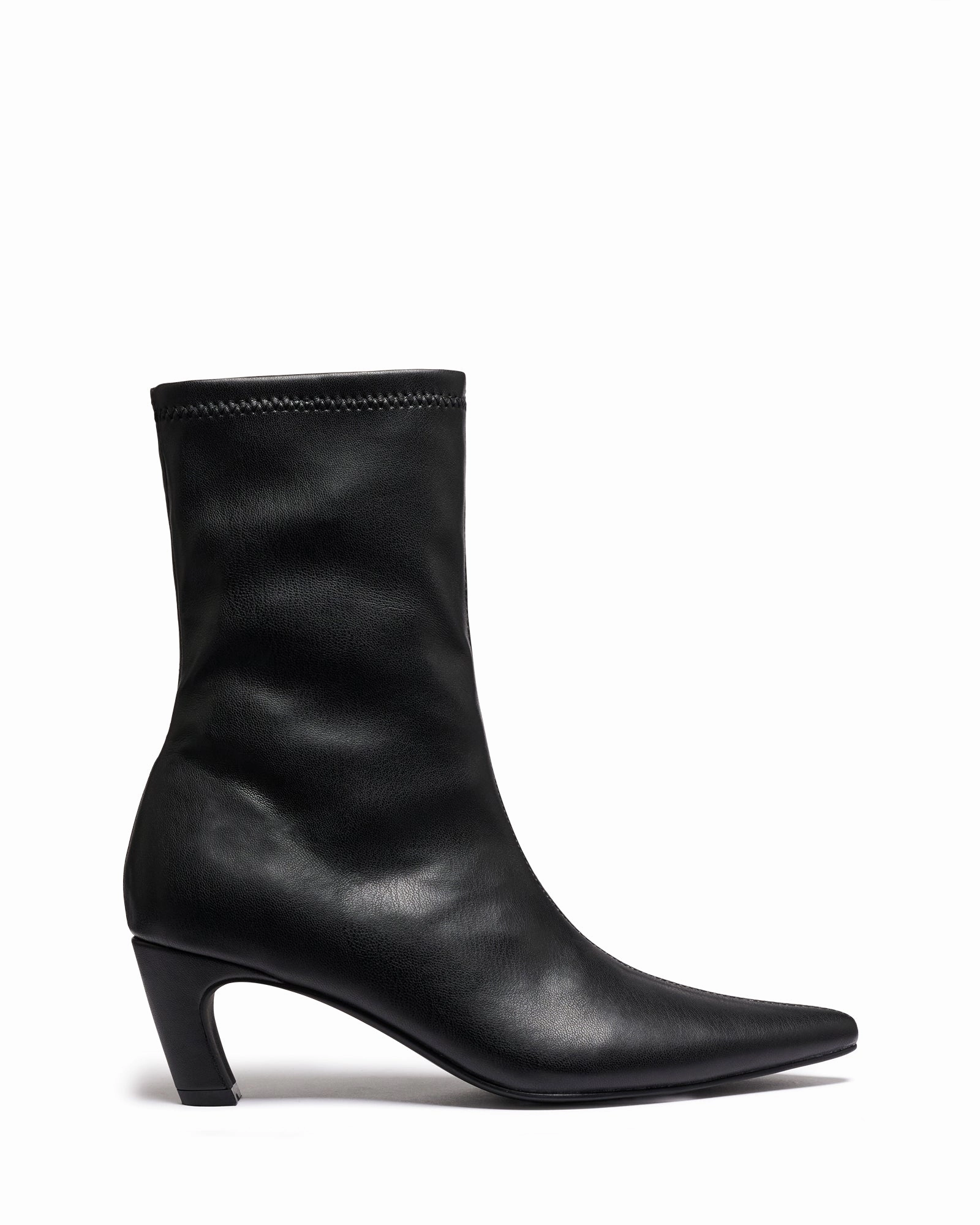 Sacha Ankle Boot Black Long Knee High Boots