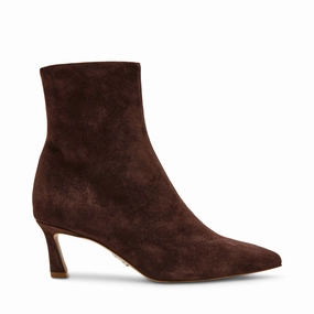 Brown Knee Boots With Heel Lulah Bootie GND COFFEE SUE