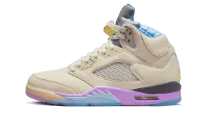 Cat Steel Toe Sneakers Air Jordan 5 DJ Khaled Sail