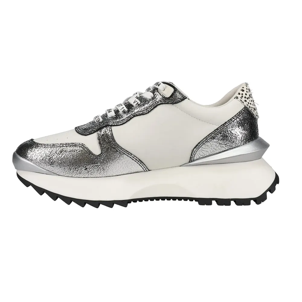 Major Metallic Slip On Platform Sneakers Shoes For Casual Office Wear