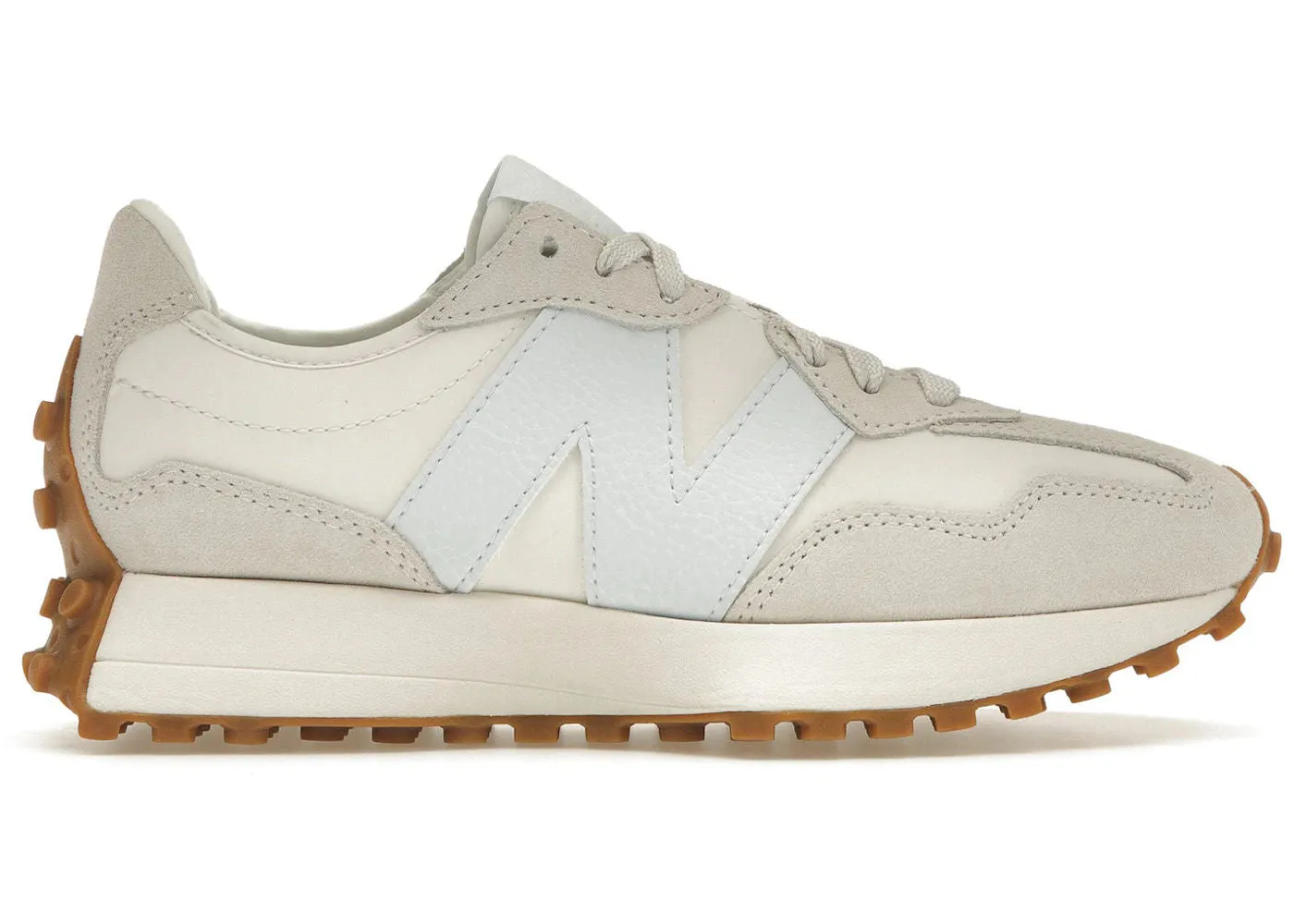 New Balance 327 Moonbeam Ice Blue (W) New Balance 9060 Rich Oak