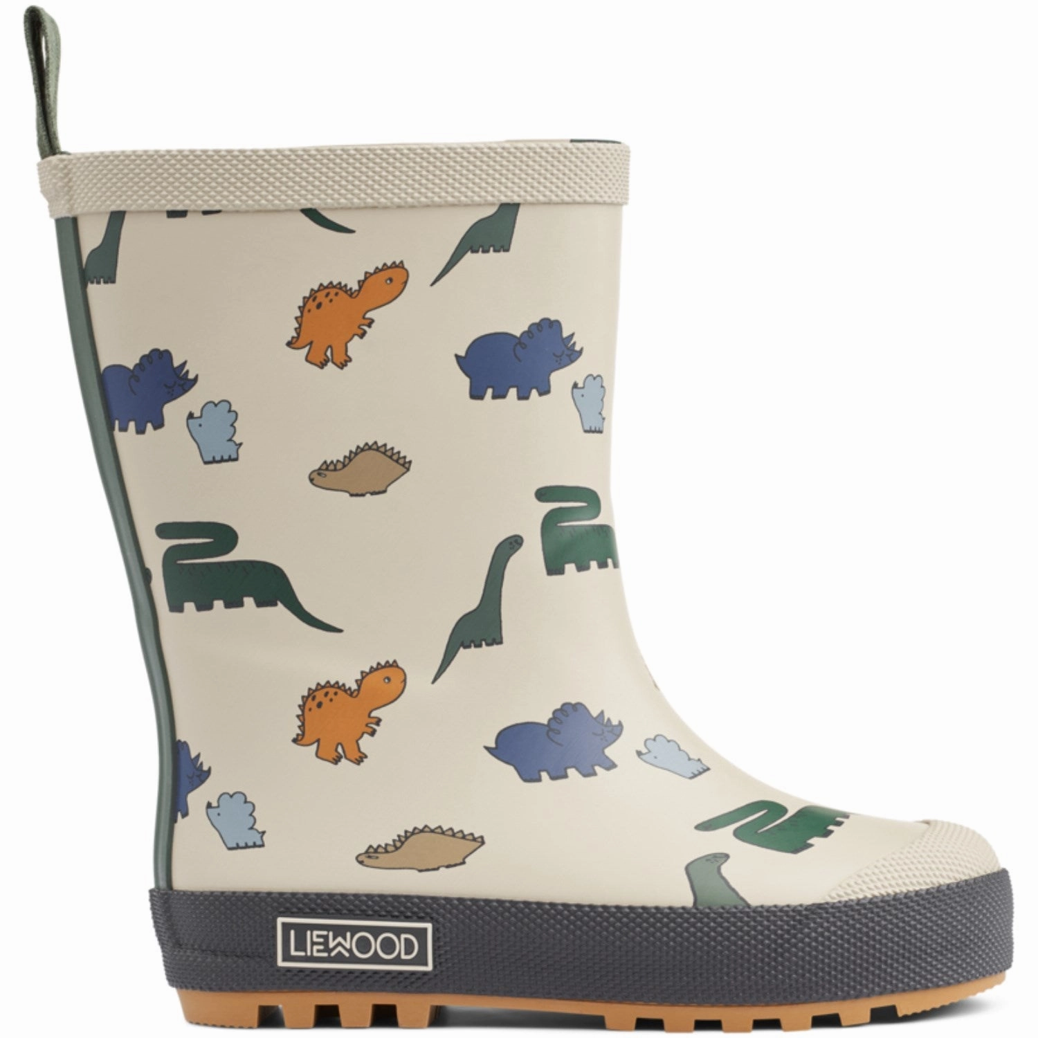 LieWood Dinosaurs / Mist Mason Thermo Rainboot Extra Wide Snow Boots
