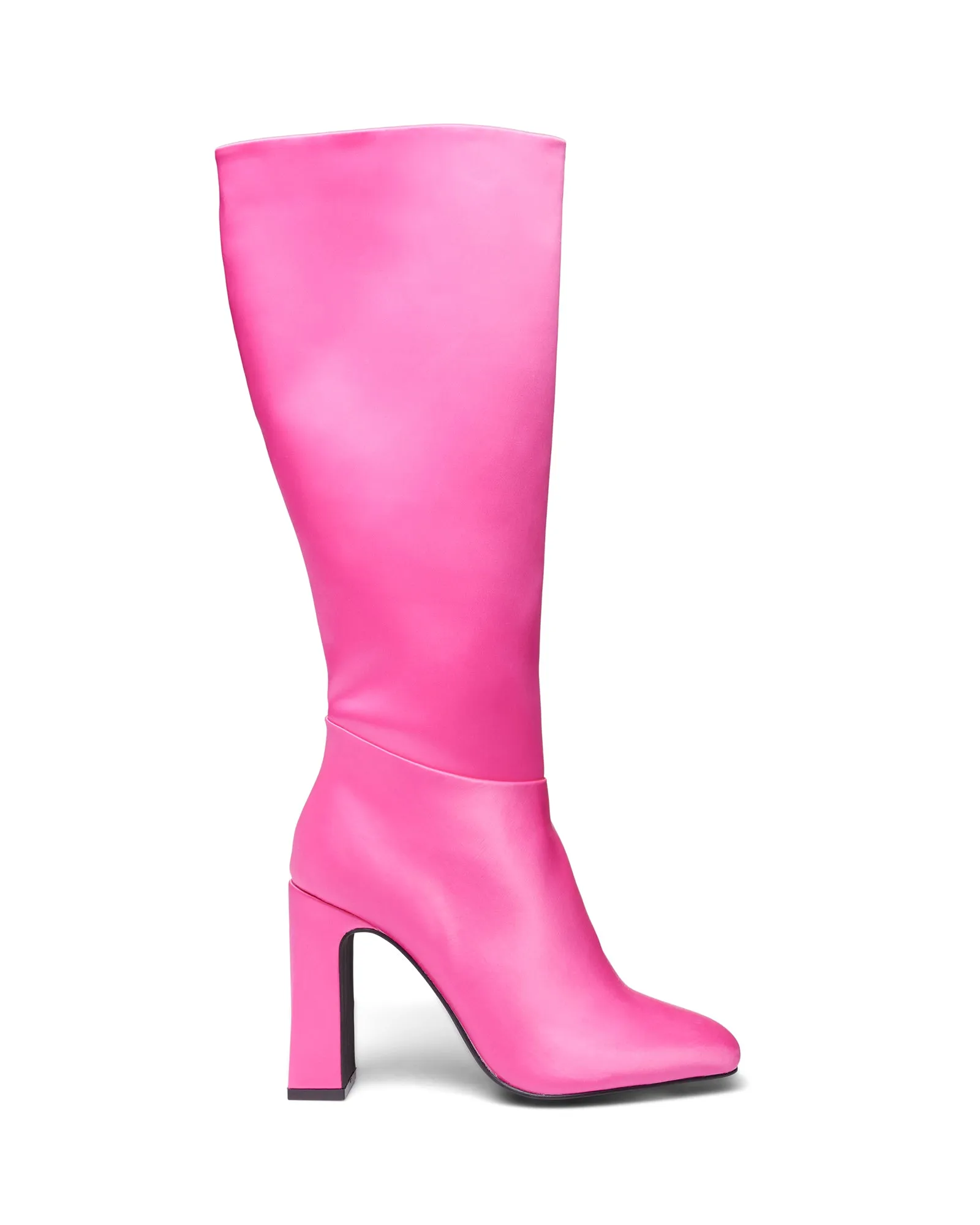 Mr Boots Muse Pink Satin  *FINAL SALE*