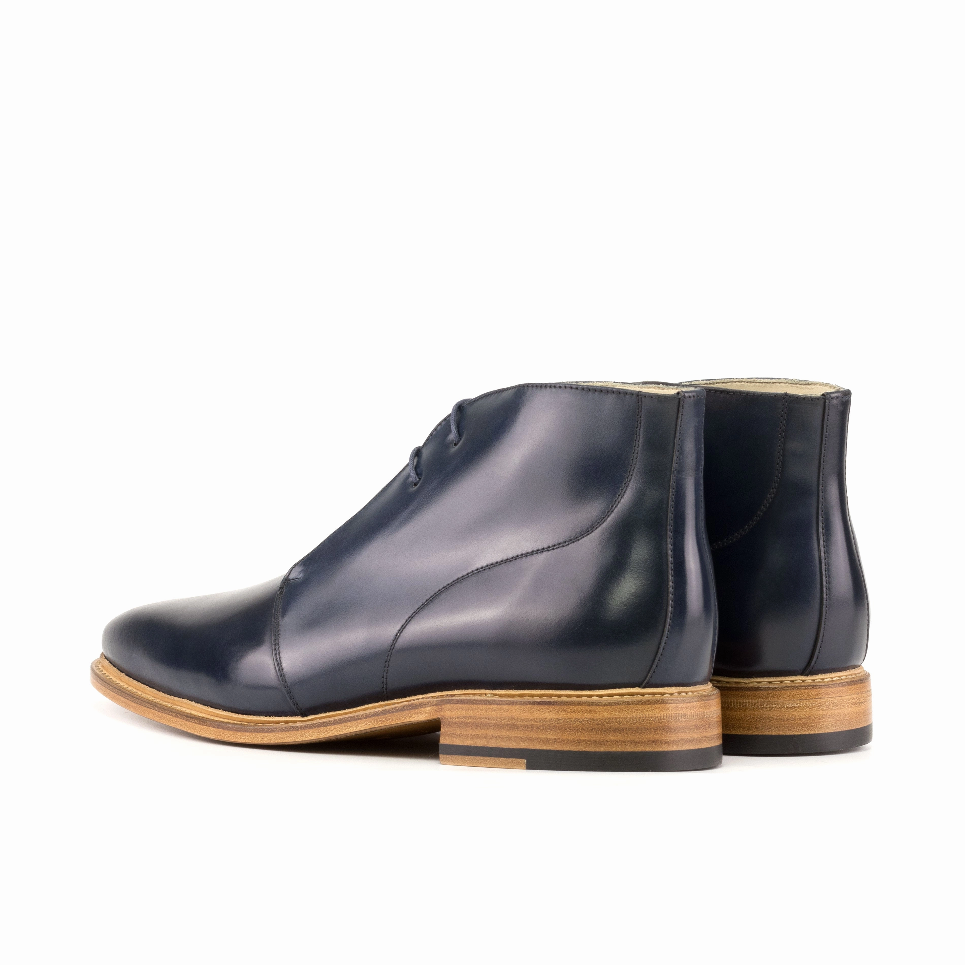 Navy Shell Cordovan Chukka Boots Ww2 Boots