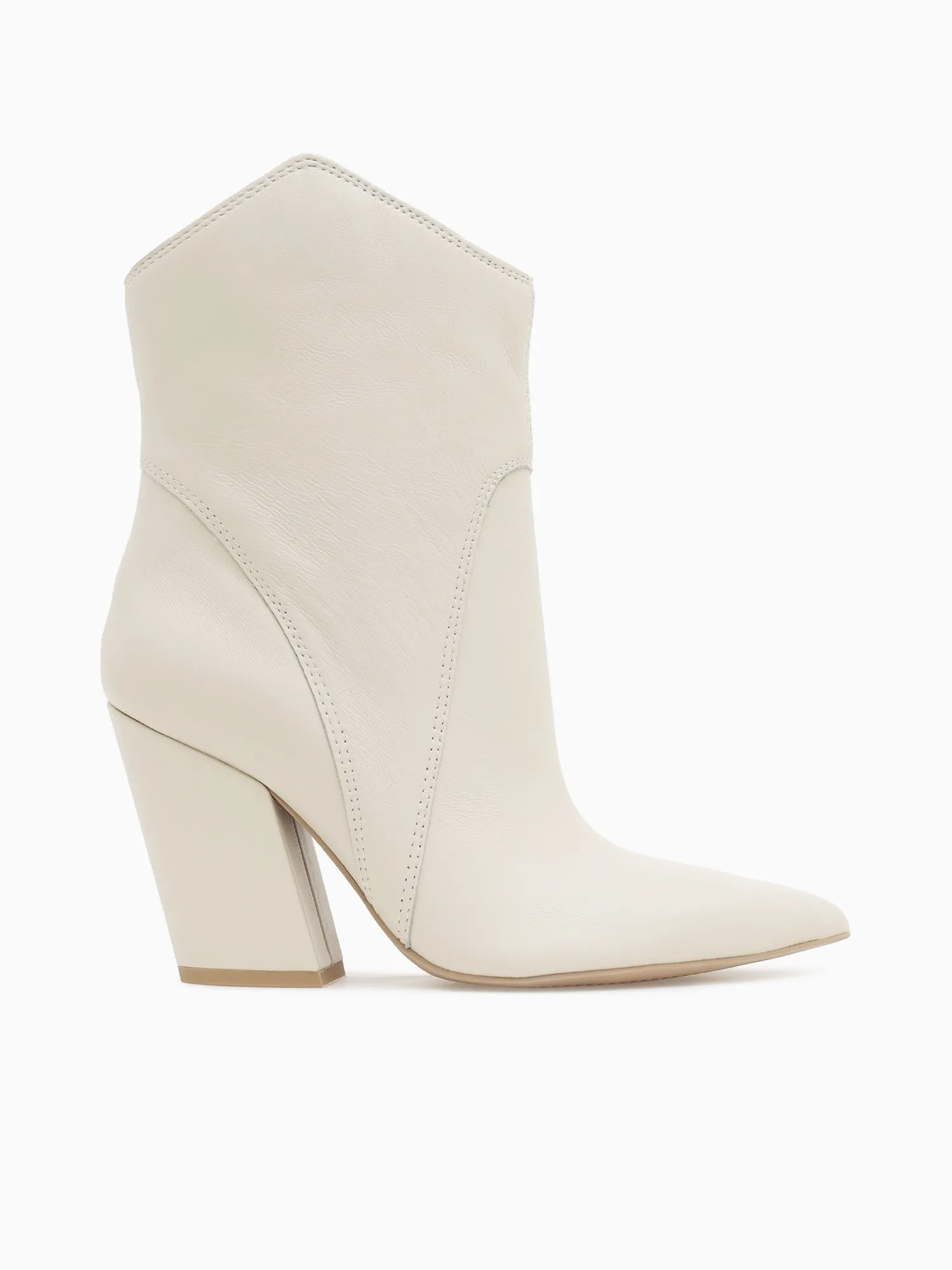 Nestly Ivory Leather Casual Spd Compatible Shoes