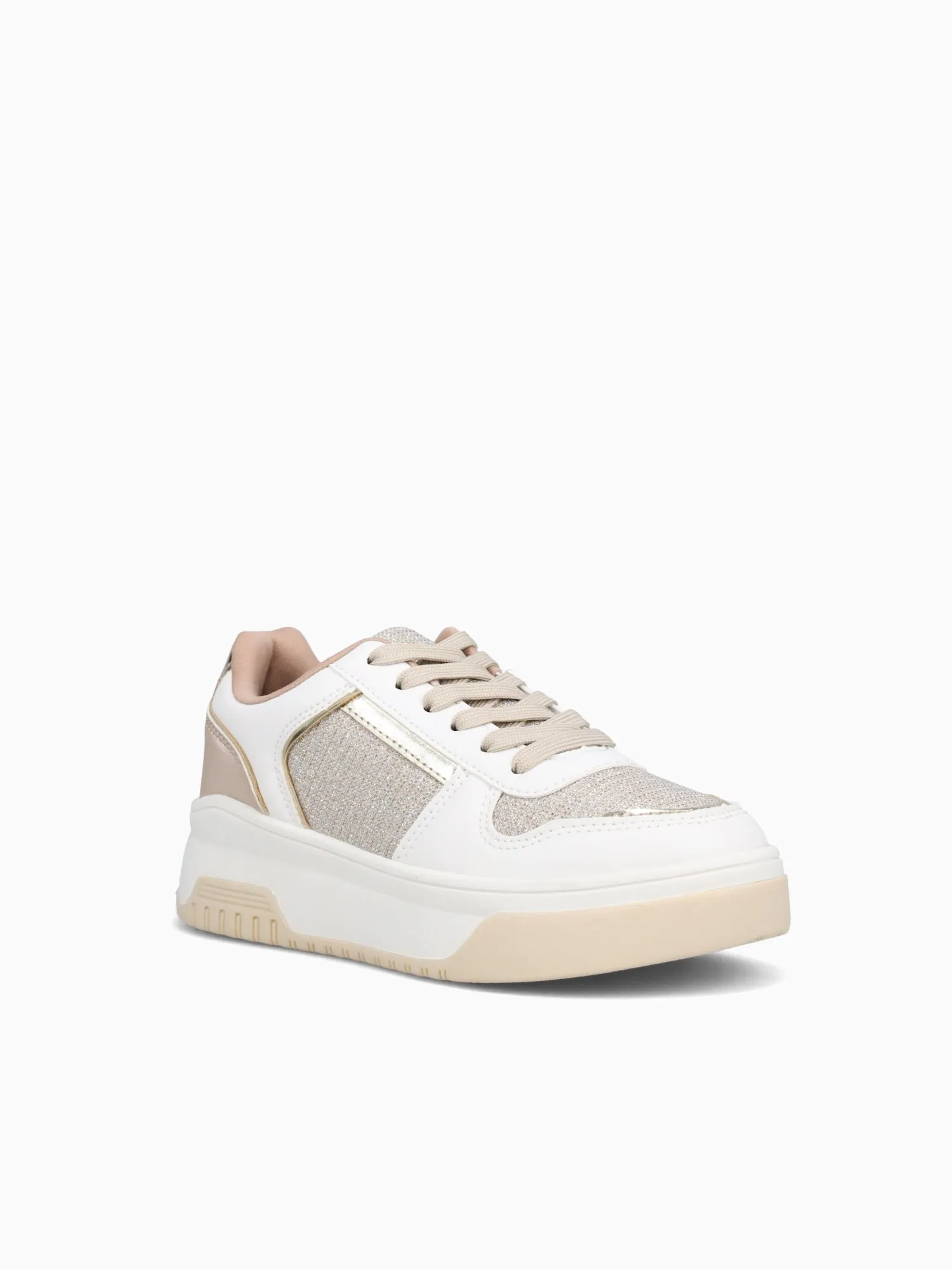 Yadi Gold Smooth Metallic Business Casual Shoes With Shorts