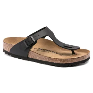 Cute Comfortable Walking Sandals Women's Gizeh Birko-Flor Sandals In Black