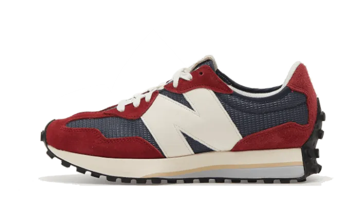 New Balance 740 Brown New Balance 327 Navy Blue Red White
