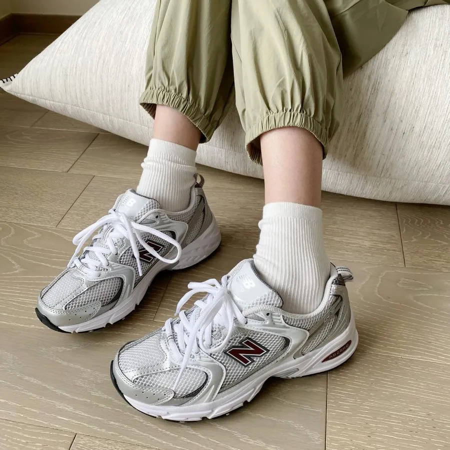 New Balance 530 Metallic Burgundy MR530GS Black 9060 New Balance Grade School