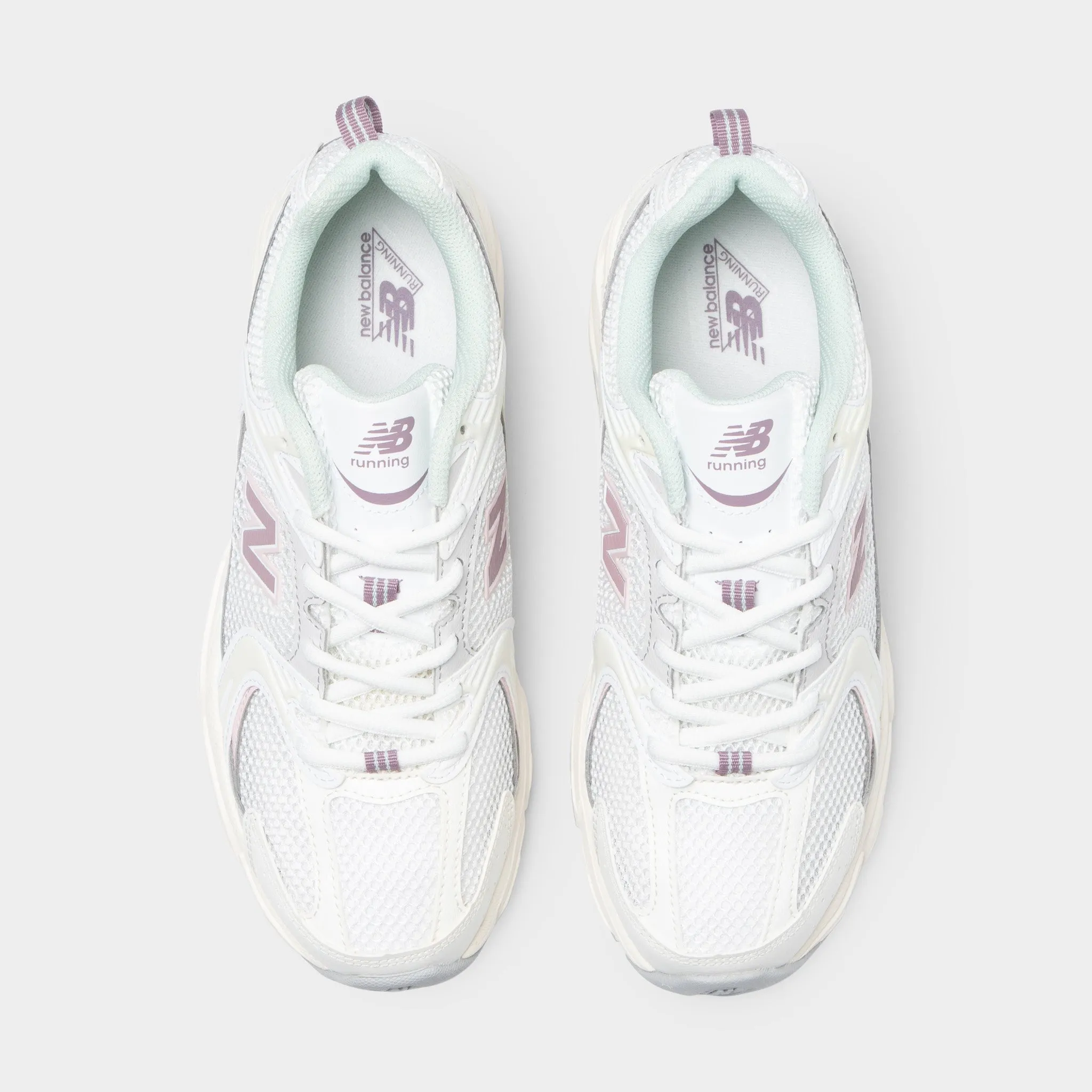 Lightest New Balance Running Shoes New Balance 530 Sea Salt / Ice Wine - Rose Sugar