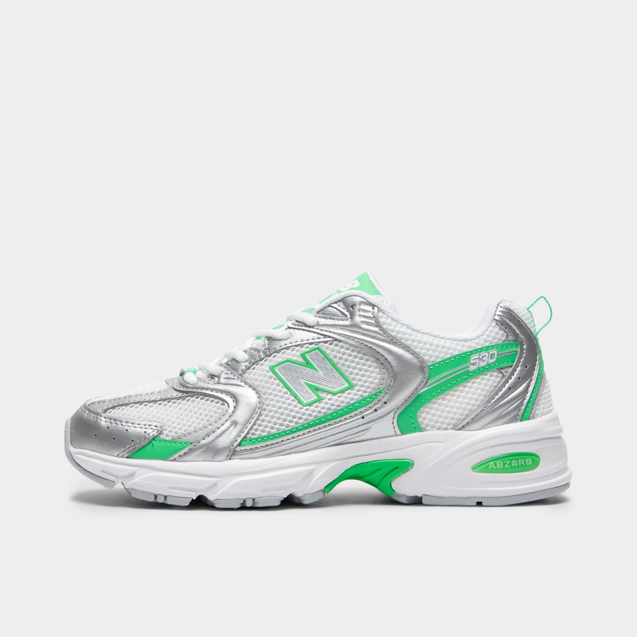 New Balance 1906 Loafers New Balance 530 Silver Metallic / Green Apple