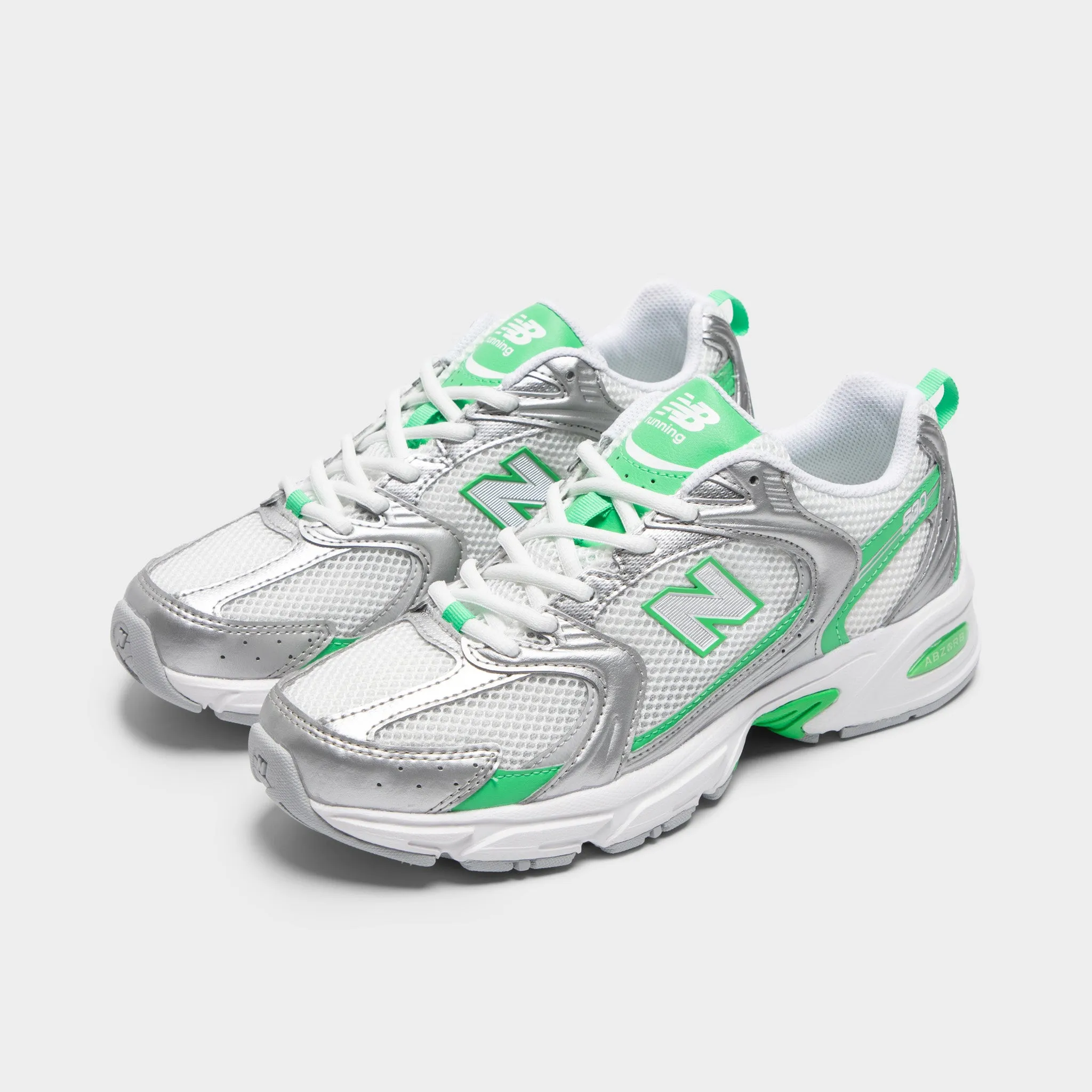 New Balance 840 Mens New Balance 530 Silver Metallic / Green Apple