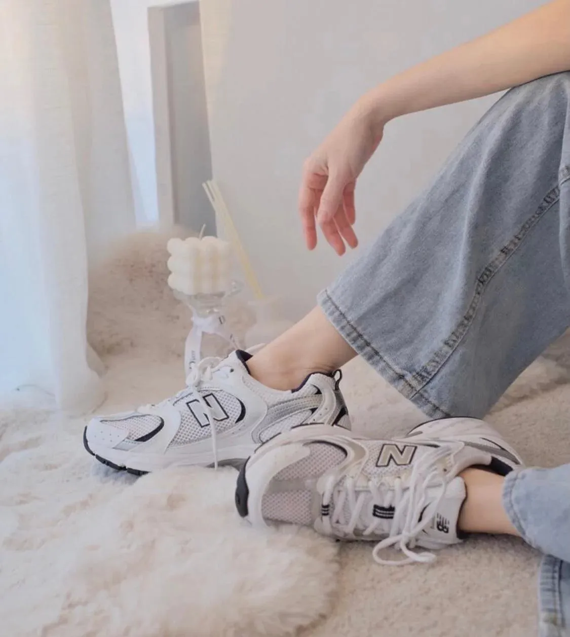 NEW BALANCE 530 | WHITE SILVER New Balance Reflection