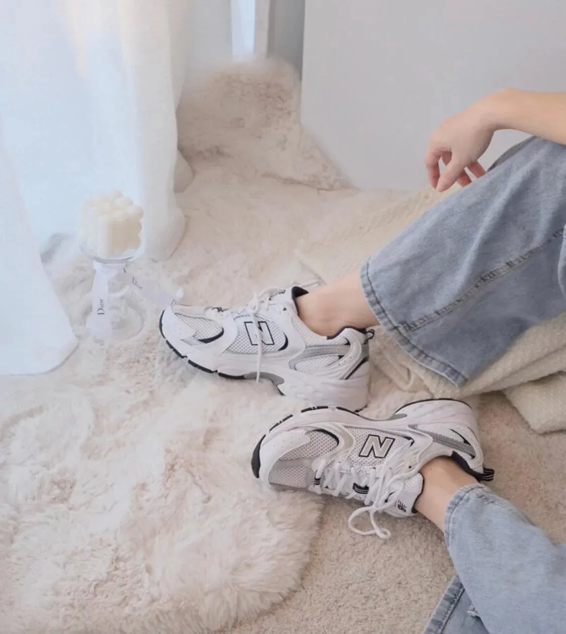 New Balance Women Running NEW BALANCE 530 | WHITE SILVER