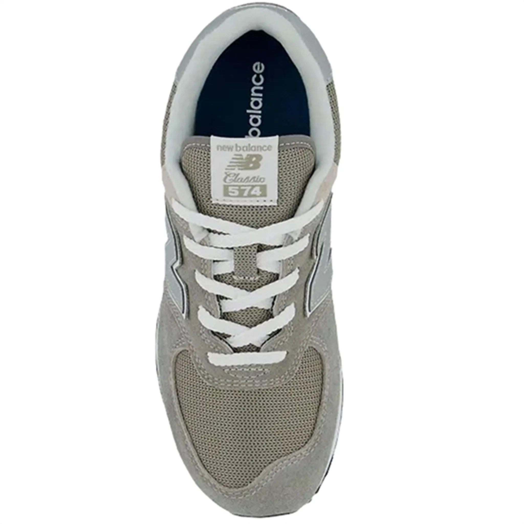 New Balance 574 Grey/White Sneakers Sneakers Stream