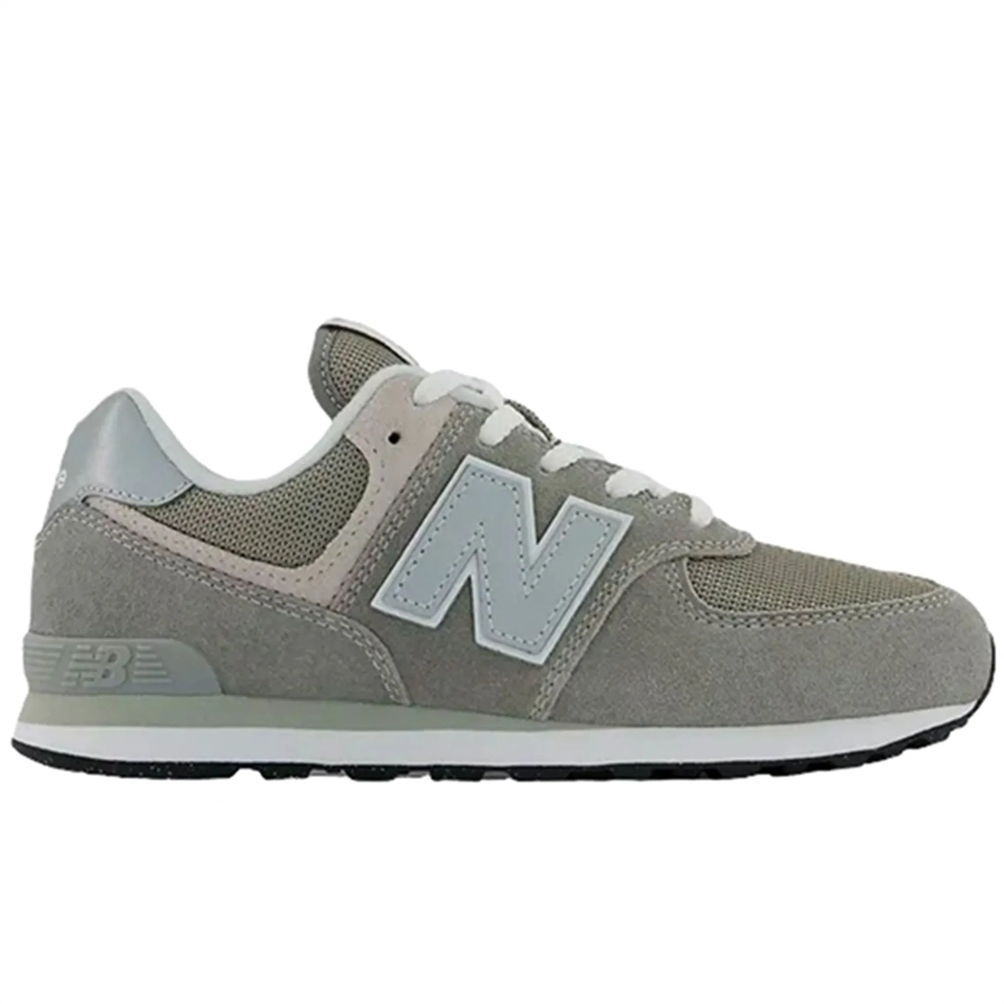 New Balance 574 Grey/White Sneakers Shot Put Sneakers