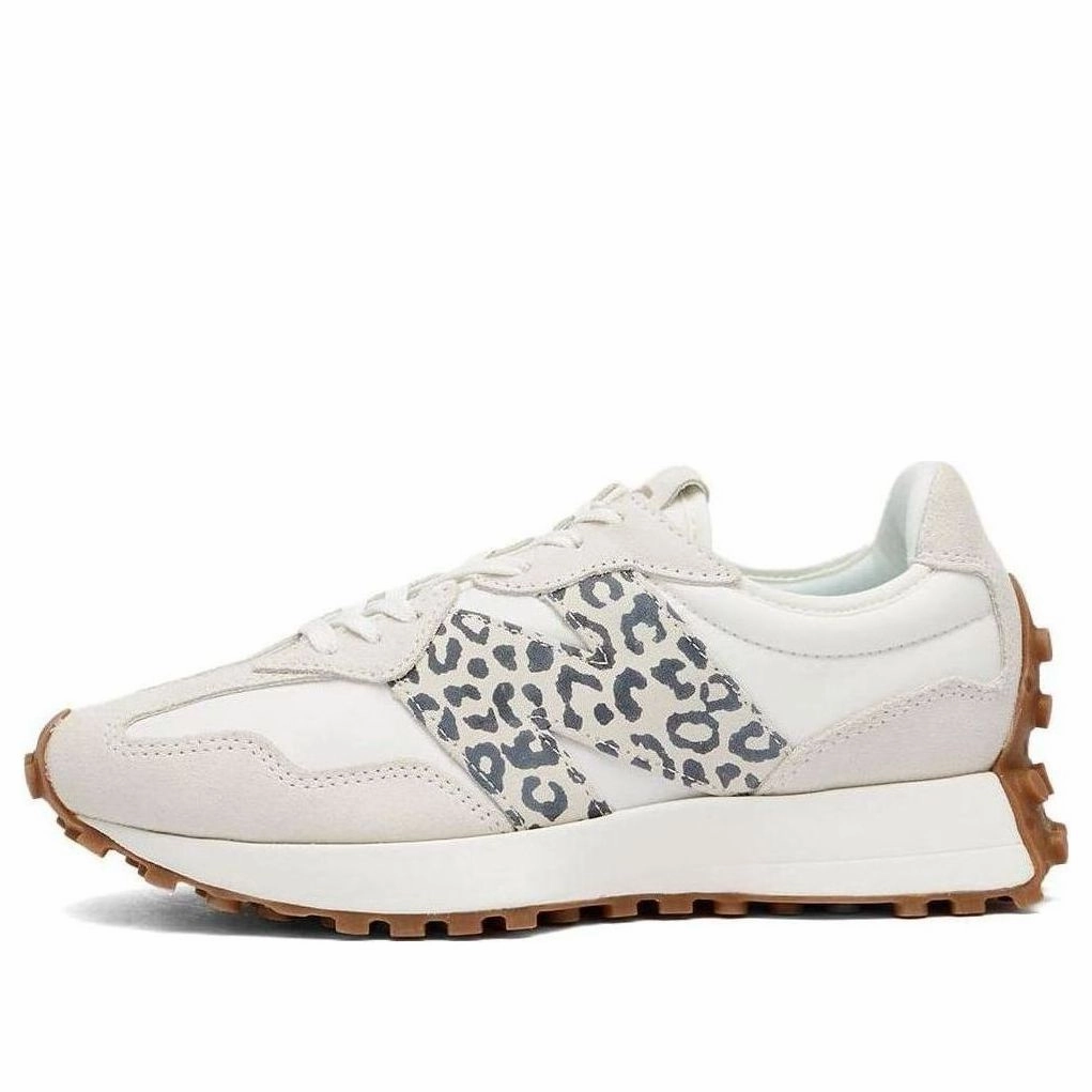New Balance Gold And Silver New Balance 327 Sea Salt Leopard Pantera (Women'S)