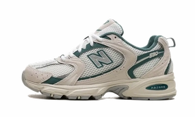 New Balance Mens Retro New Balance 530 Beige Green