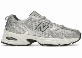 New Balance 530 Grey Matter Silver Metallic New Balance 827 Abzorb