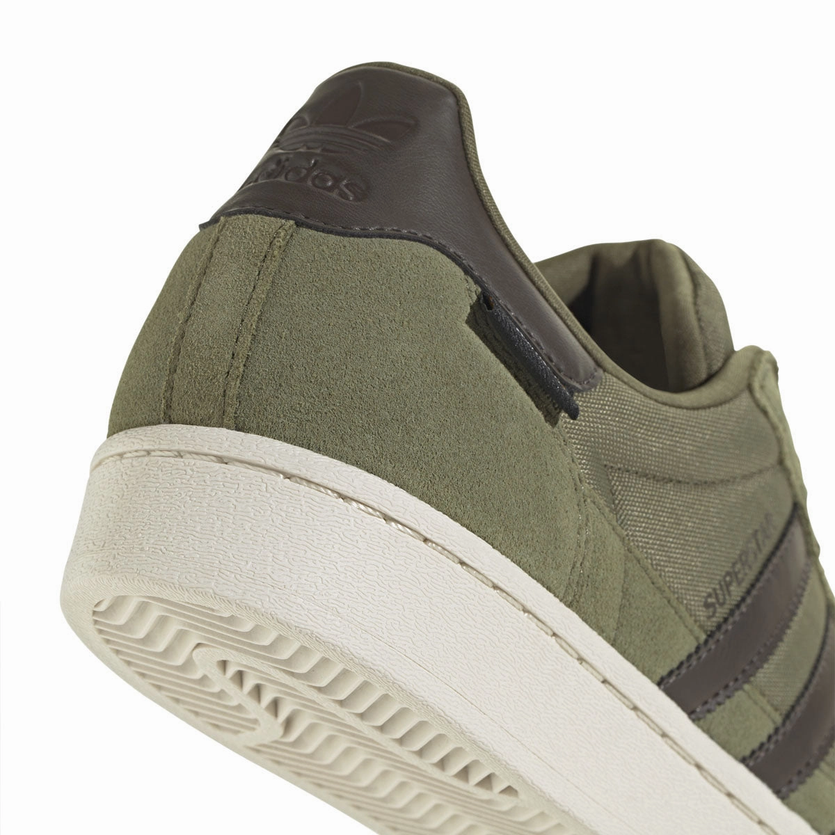 Superstar 'Green' Adidas Shoes With White Stripes