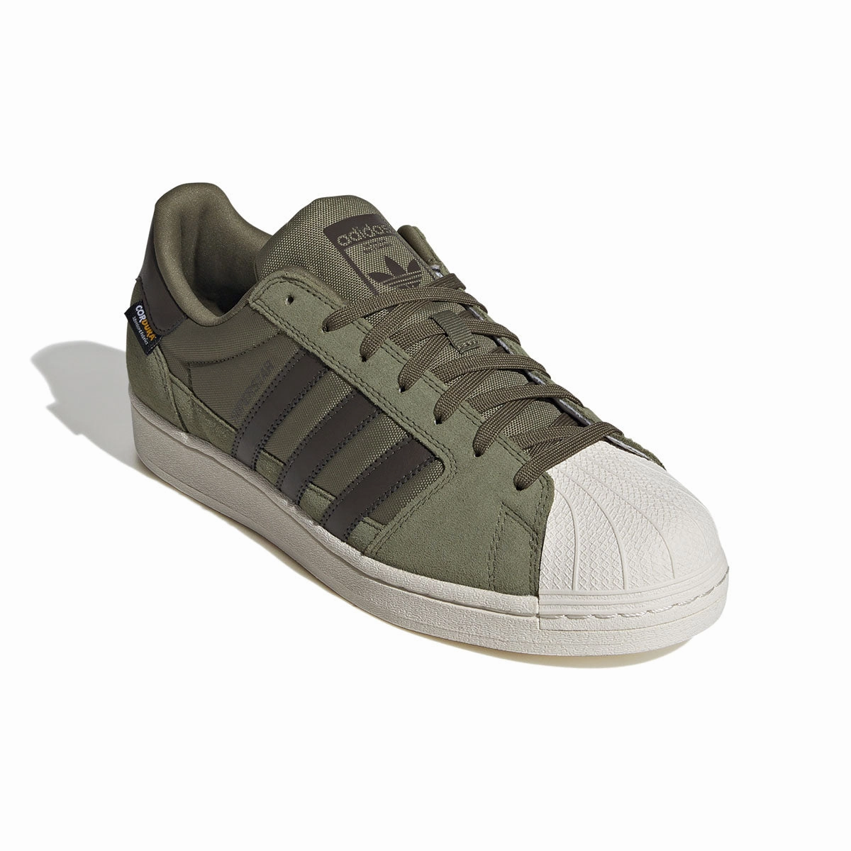 Superstar 'Green' Adidas Shoes Fabric