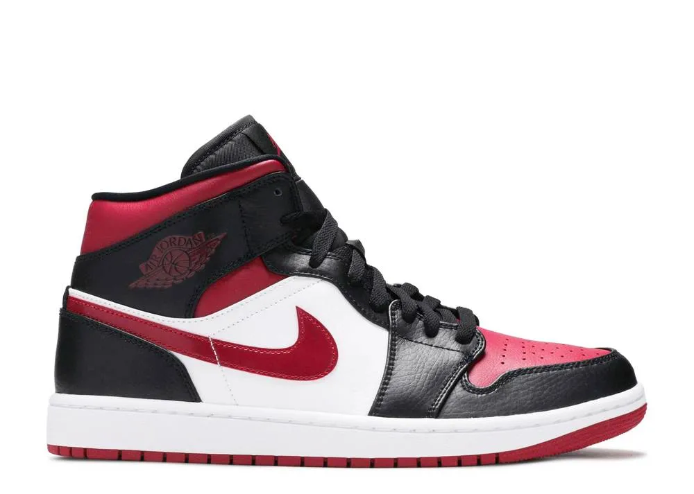 Christian Louboutin Shoes Sneakers Nike Air Jordan 1 Mid 'Noble Red'