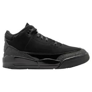 Nike Air Jordan 3 Retro Black Cat PS DM0966 001 Youth Sneakers