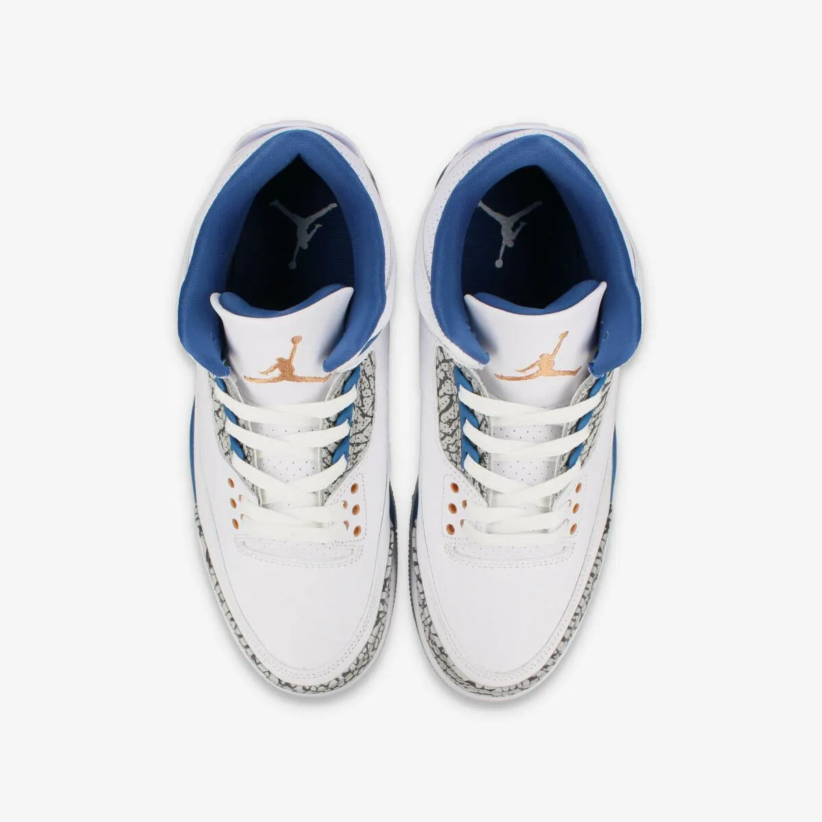 NIKE AIR JORDAN 3 RETRO -TRUE BLUE- Mini Brand Sneakers
