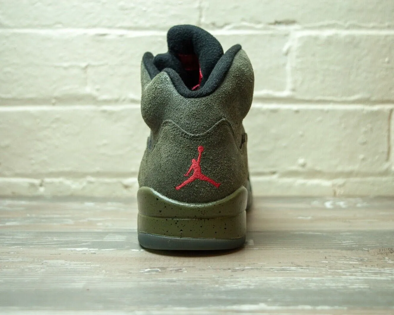 Nike Air Jordan 5 Retro Fear 626971 350 Pane Sneakers