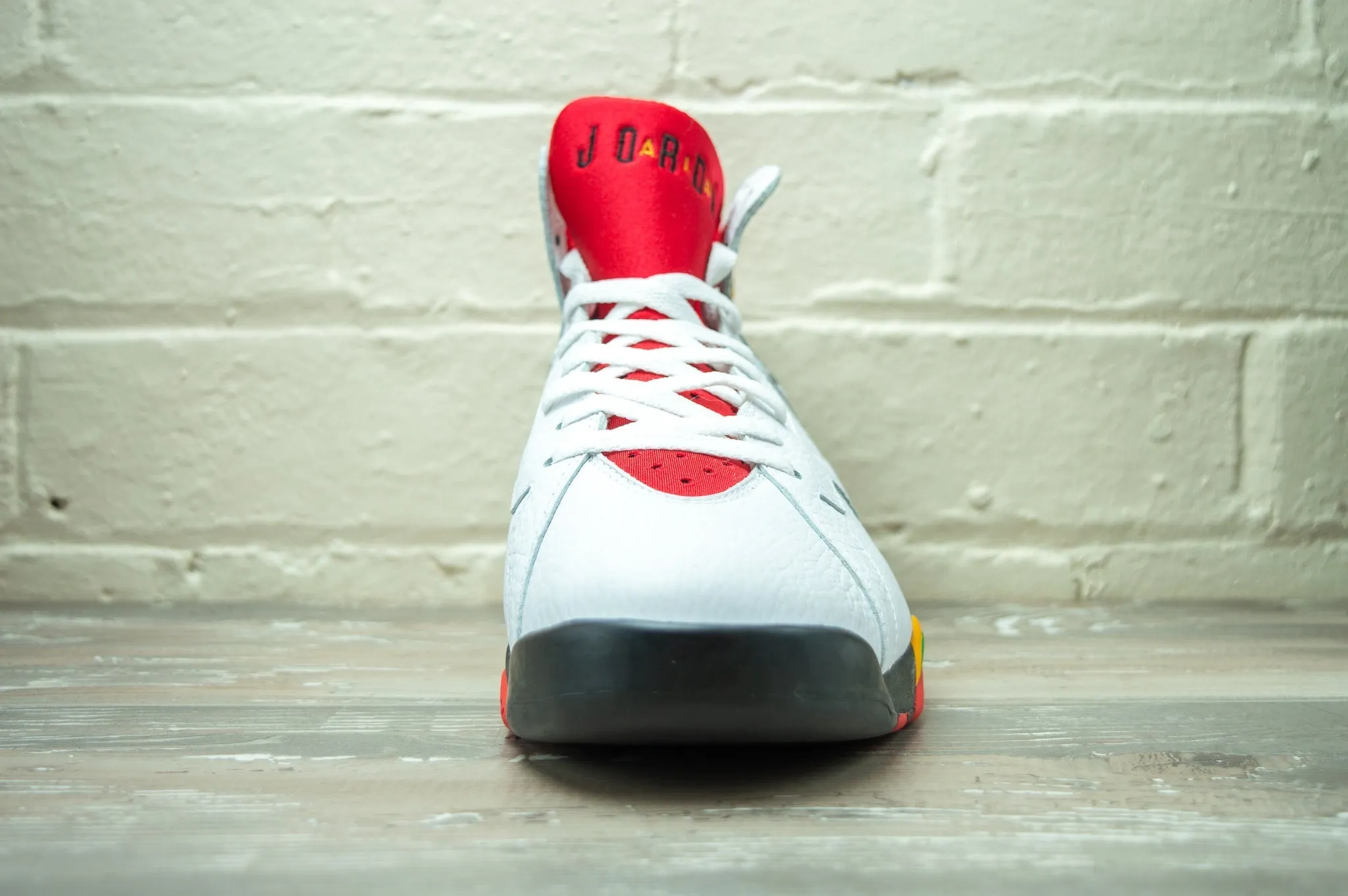 Nike Air Jordan 7 Retro Premio Bin 23 436206 101 All Leather Sneakers