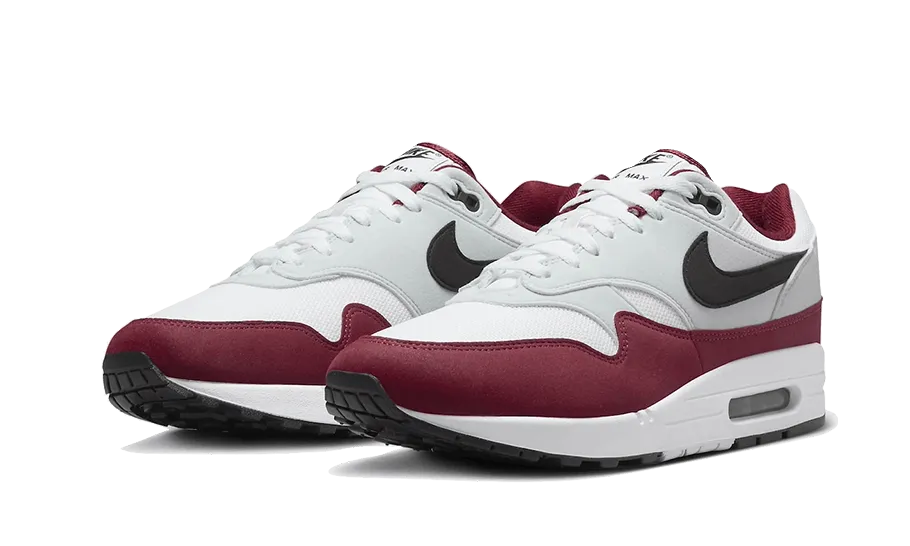 Nike Shoes With Lines Nike Air Max 1 Dark Team Red