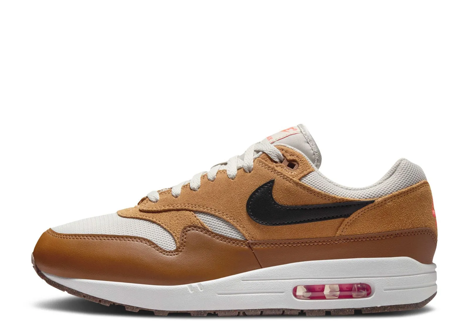 Nike Without Laces Nike Air Max 1 Essential British Tan Light Bone