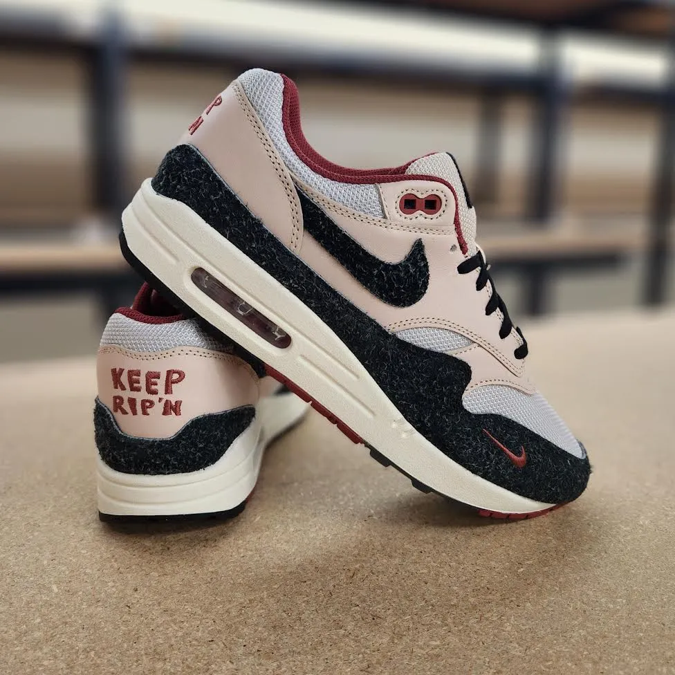 NIKE AIR MAX 1 PRM 'KEEP RIP'N' Design My Nike Shoes