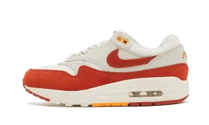 And White Running Nike Shoes Nike Air Max 1 Rugged Orange