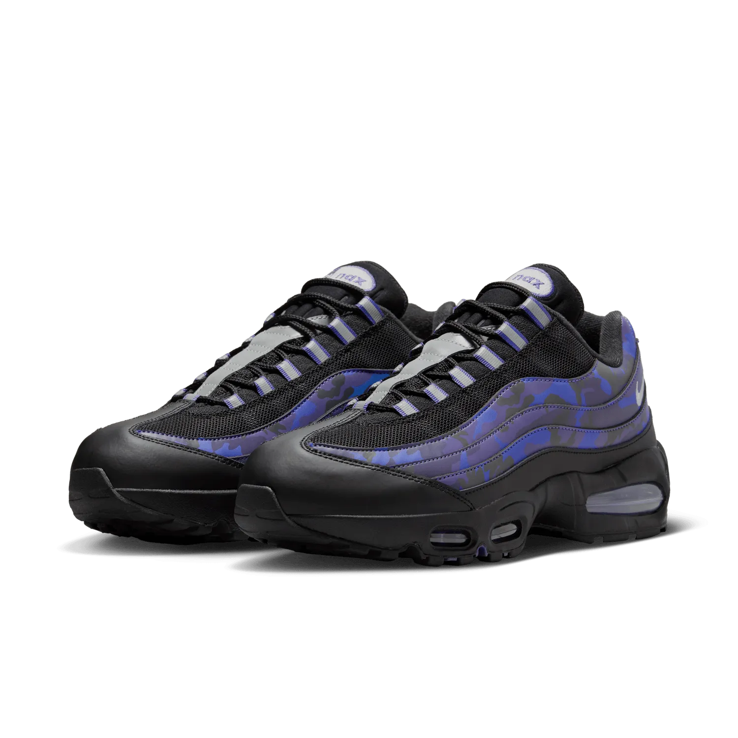 Splatter Paint Shoes Nike Nike Air Max 95 QS 'Camo Court Purple'