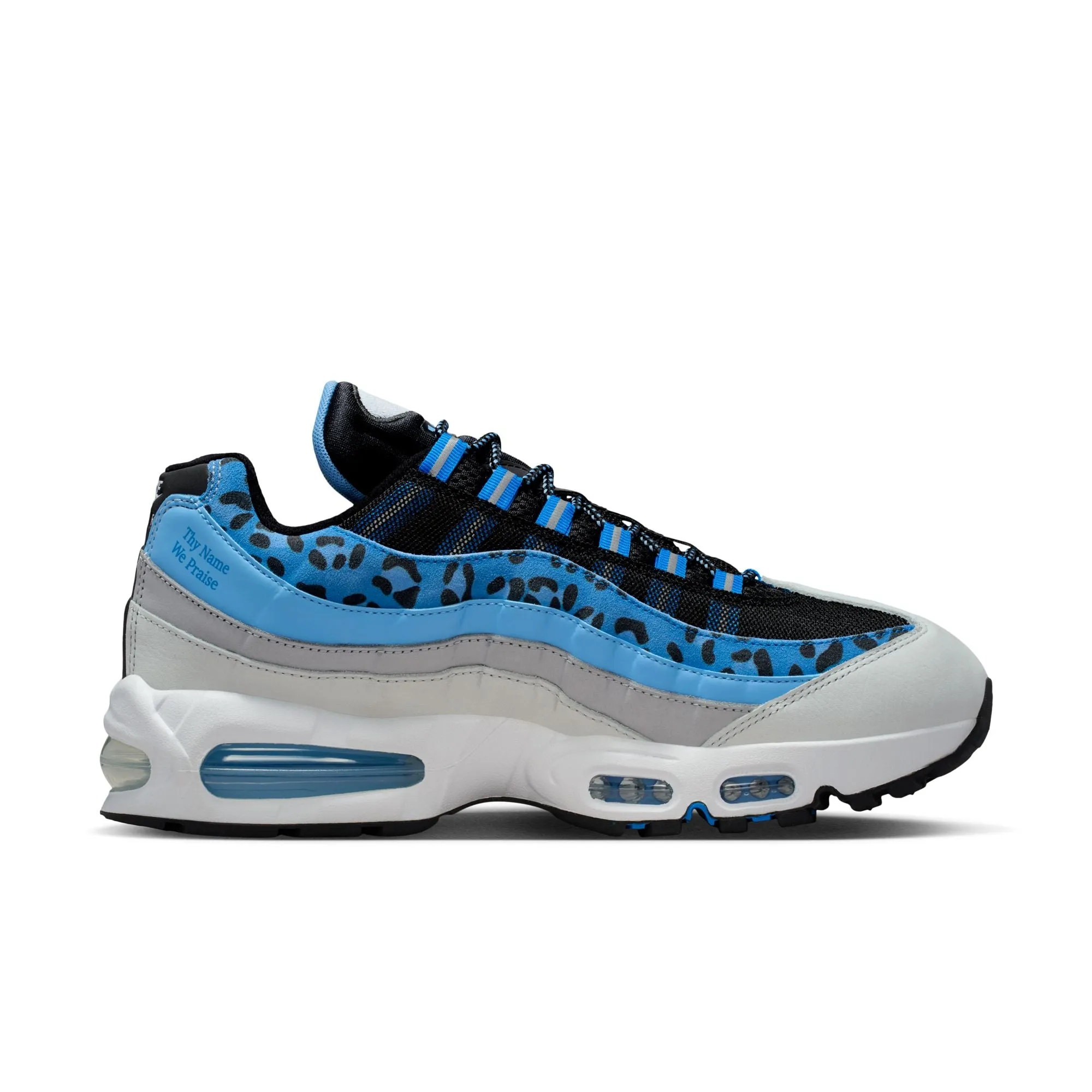 Nike Air Max 95 x Spelman College Black/white-cobalt Pulse-photo Blue II7275-001 Nike Shoes Swarovski