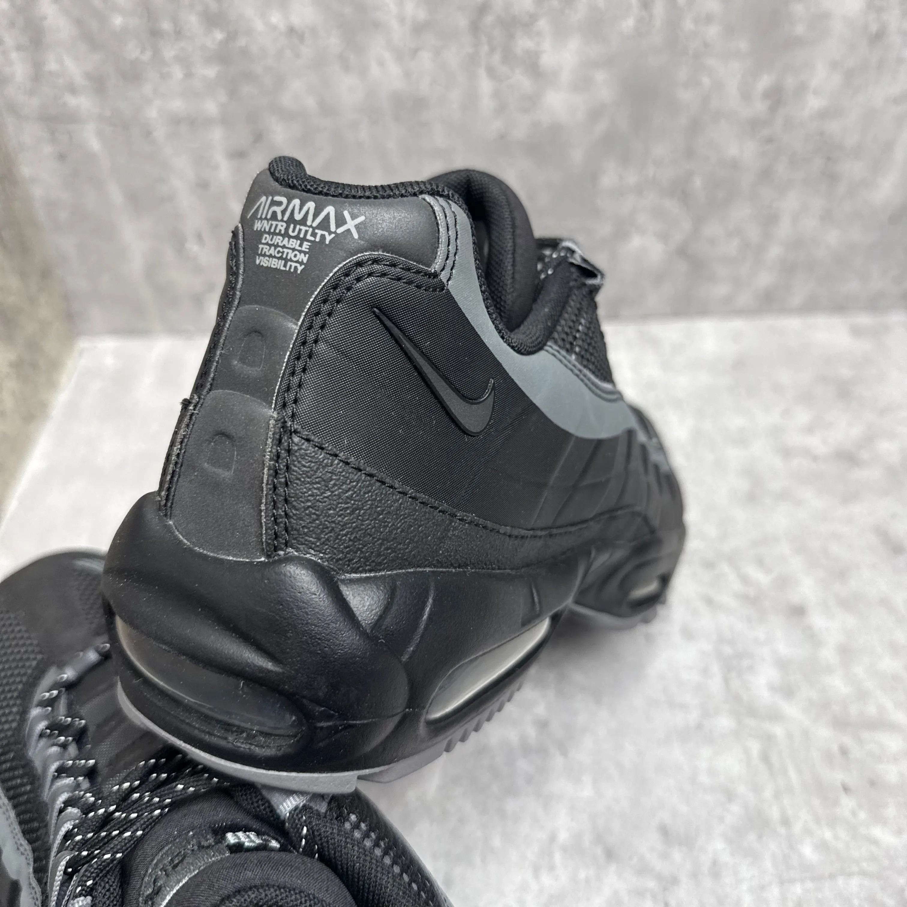 Nike Grey Running Shoes Nike Airmax 95 Utility Black