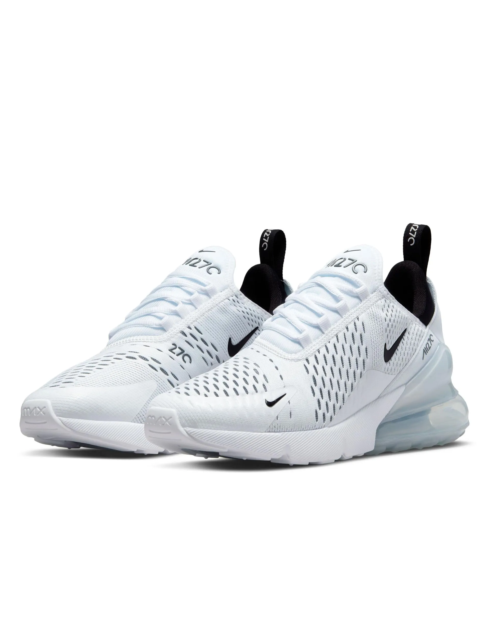 Air Max 270 Shoes - White/Black Nike Classic Cortez Shoes
