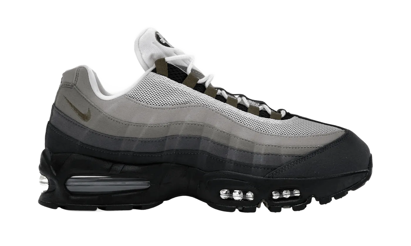 Nike Air Max 95 OG Big Bubble Black Medium Olive Nike Shoe Return Policy