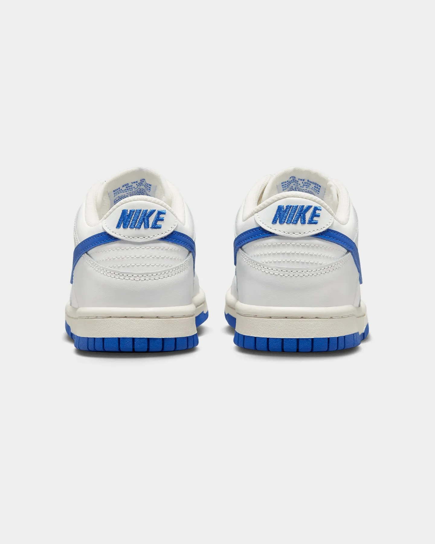 Nike Drift Shoes Nike Kids' Dunk Low "White Royal" (GS) Summit White/Hyper Royal